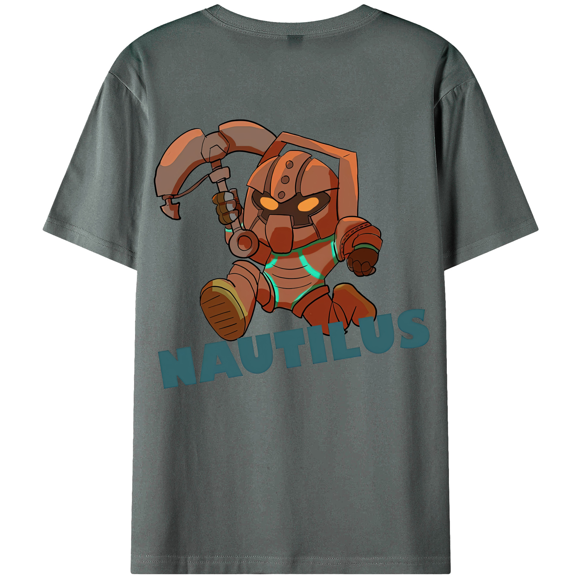 リーグ・オブ・レジェンド League of Legends LOL 綿100％ メンズ半袖Tシャツ（バックプリント） 通気性